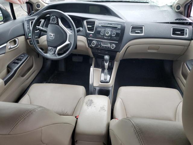19XFB2F9XDE047779 - 2013 HONDA CIVIC EXL 红色 照片 8