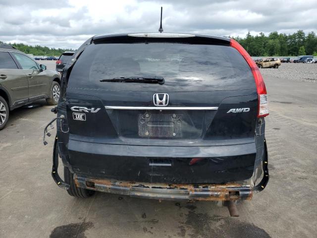 2HKRM4H5XEH606886 - 2014 HONDA CR-V EX BLACK photo 6