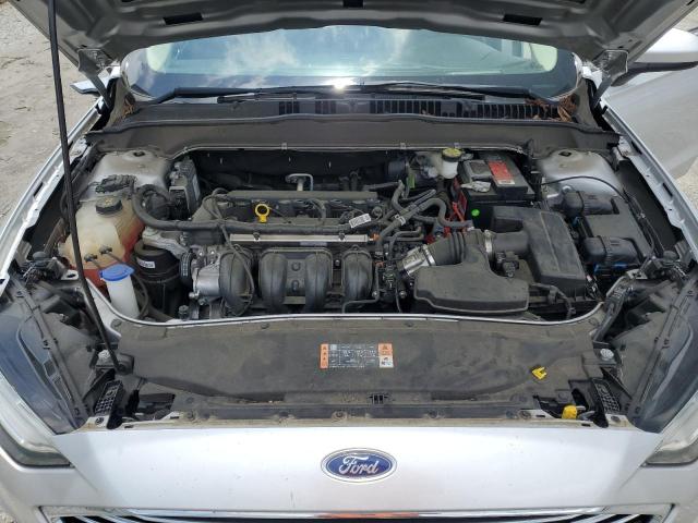 3FA6P0H76KR202809 - 2019 FORD FUSION SE ვერცხლისფერი ფოტო 11