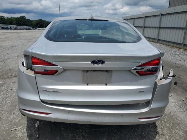 3FA6P0H76KR202809 - 2019 FORD FUSION SE ვერცხლისფერი ფოტო 6