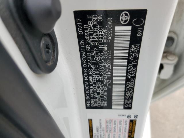 JTNB11HK7J3021604 - 2018 TOYOTA CAMRY L WHITE photo 13