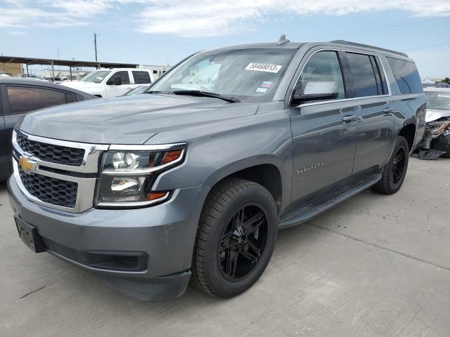 1GNSCHKC9LR142828 - 2020 CHEVROLET SUBURBAN C1500 LT GRAY photo 1