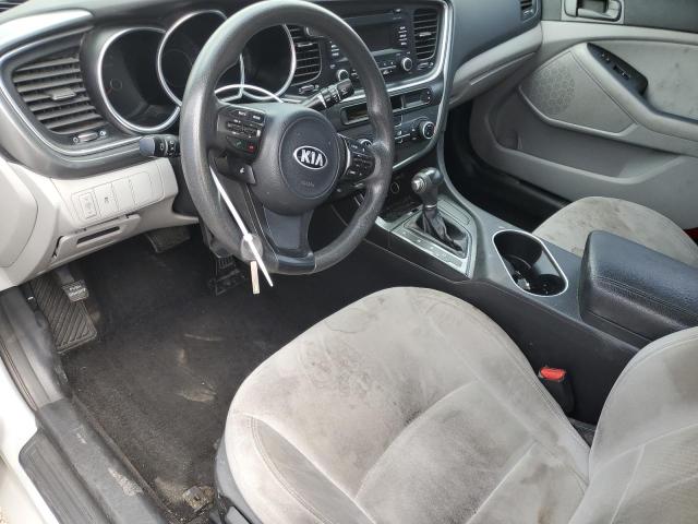 5XXGM4A77EG313137 - 2014 KIA OPTIMA LX SILVER photo 7