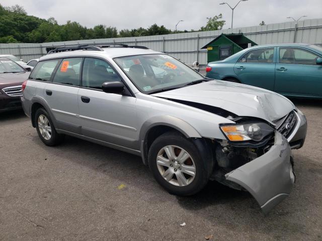 4S4BP61C957393586 - 2005 SUBARU LEGACY OUTBACK 2.5I SILVER photo 4