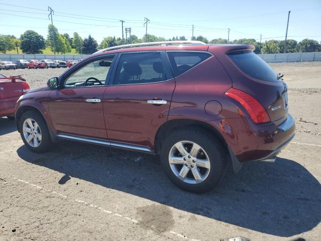 JN8AZ08W47W610353 - 2007 NISSAN MURANO SL MAROON photo 2