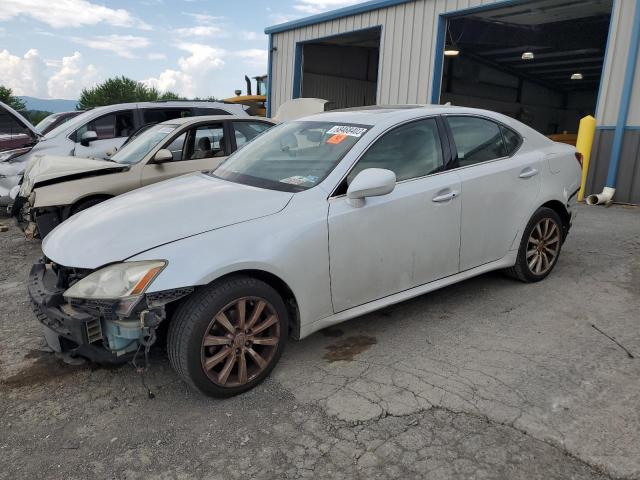 JTHCK262085017941 - 2008 LEXUS IS250 250 SILVER photo 1