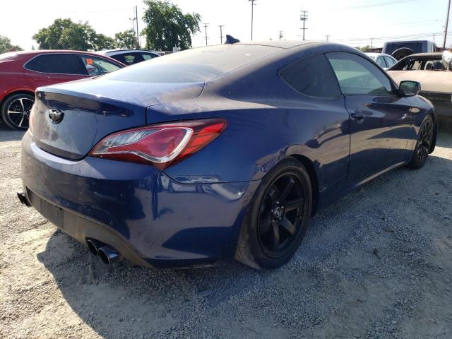 KMHHT6KD4EU115659 - 2014 HYUNDAI GENESIS CO 2.0T BLUE photo 3