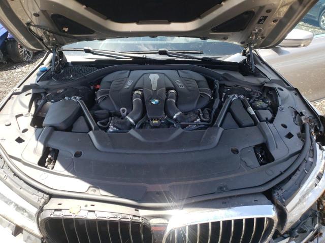 WBA7F2C58GG415047 - 2016 BMW 750I XDRIV XI SILVER photo 11