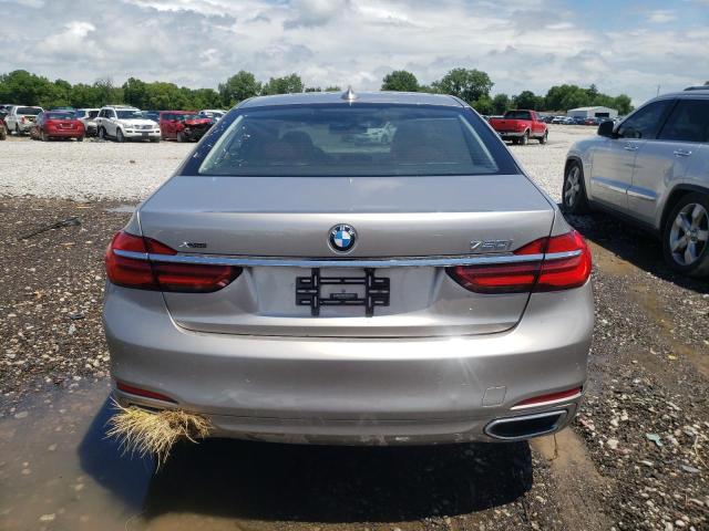 WBA7F2C58GG415047 - 2016 BMW 750I XDRIV XI SILVER photo 6