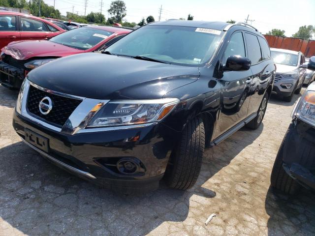 5N1AR2MM9EC632242 - 2014 NISSAN PATHFINDER S BLACK photo 1