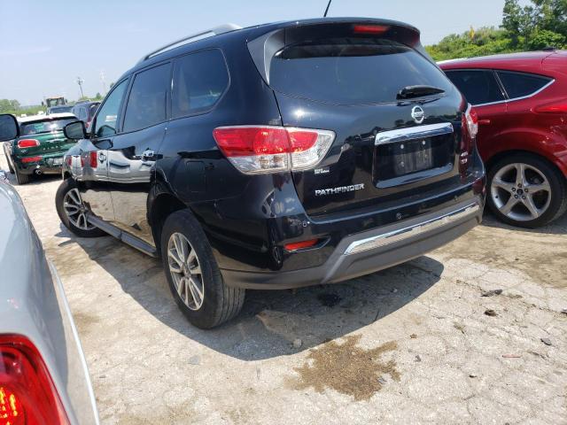 5N1AR2MM9EC632242 - 2014 NISSAN PATHFINDER S BLACK photo 2