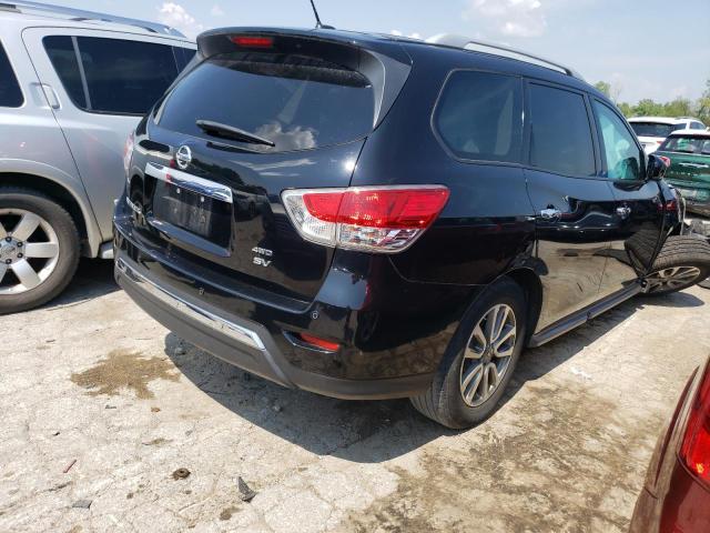 5N1AR2MM9EC632242 - 2014 NISSAN PATHFINDER S BLACK photo 3