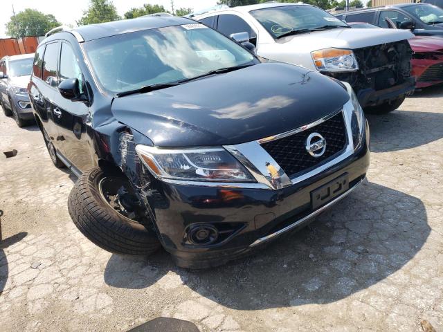 5N1AR2MM9EC632242 - 2014 NISSAN PATHFINDER S BLACK photo 4