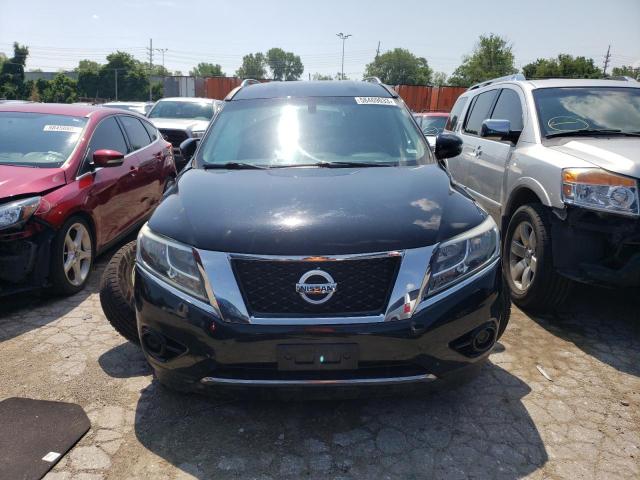5N1AR2MM9EC632242 - 2014 NISSAN PATHFINDER S BLACK photo 5