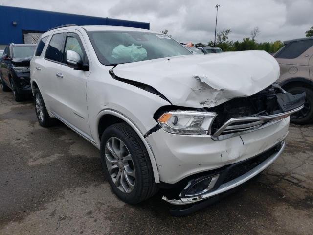 1C4SDJET2JC161004 - 2018 DODGE DURANGO CITADEL WHITE photo 1