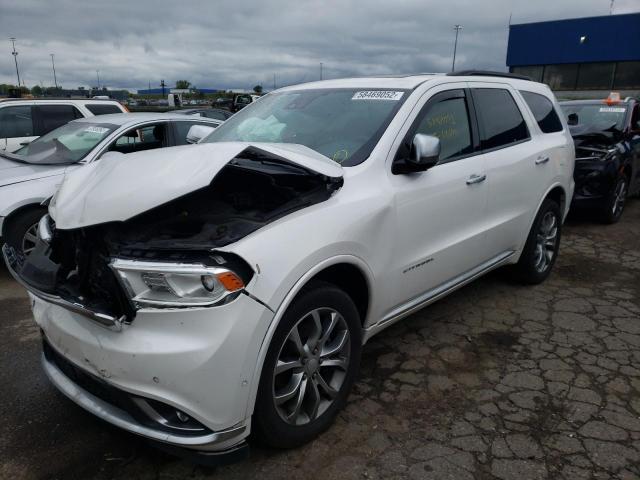 1C4SDJET2JC161004 - 2018 DODGE DURANGO CITADEL WHITE photo 2