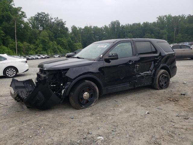 1FM5K8AR9KGA31362 - 2019 FORD EXPLORER POLICE INTERCEPTOR BLACK photo 1
