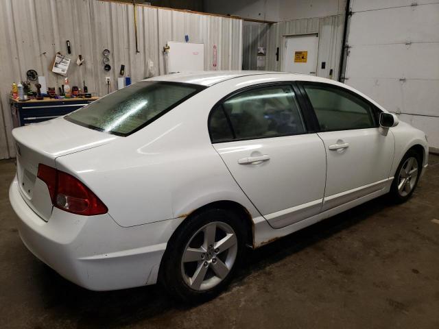 2HGFA16857H301915 - 2007 HONDA CIVIC EX თეთრი ფოტო 3