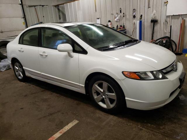 2HGFA16857H301915 - 2007 HONDA CIVIC EX თეთრი ფოტო 4