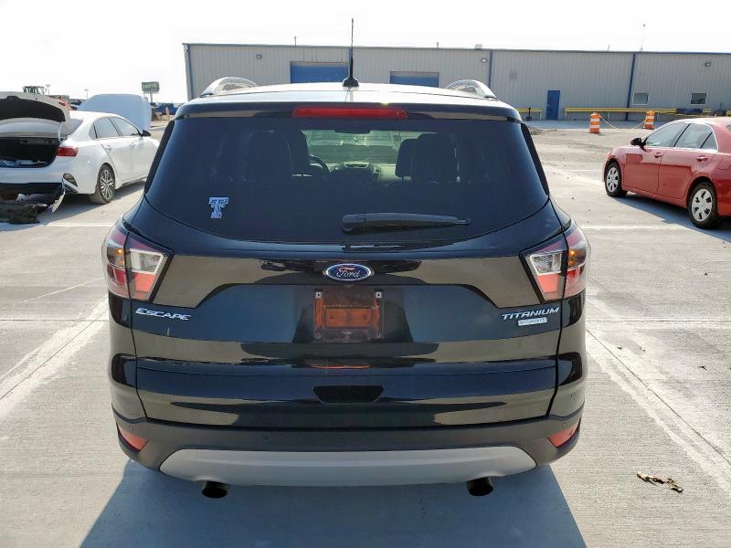 1FMCU0JD1HUB87381 - 2017 FORD ESCAPE TITANIUM BLACK photo 6