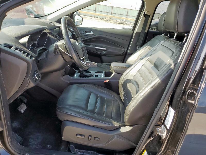 1FMCU0JD1HUB87381 - 2017 FORD ESCAPE TITANIUM BLACK photo 7