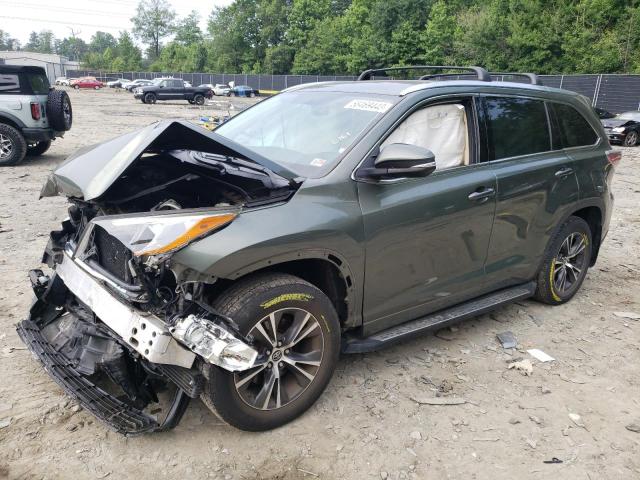 5TDJKRFH6GS233873 - 2016 TOYOTA HIGHLANDER XLE Yaşıl foto 1