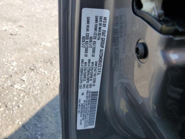 ZFBERFBT3F6194246 - 2015 RAM PROMASTER SLT GRAY photo 13