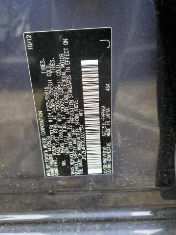 JTLZE4FE2CJ027724 - 2012 TOYOTA SCION XB 蓝色 照片 13