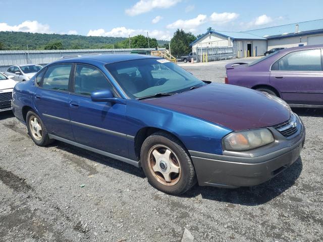 2G1WF52K949239443 - 2004 CHEVROLET IMPALA TWO TONE photo 4