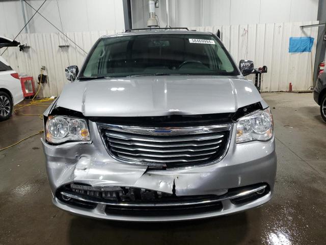 2C4RC1CG7FR529439 - 2015 CHRYSLER TOWN & COU TOURING L SILVER photo 5