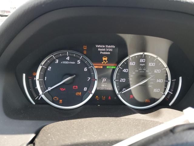 19UUB2F45LA002196 - 2020 ACURA TLX TECHNOLOGY ვერცხლისფერი ფოტო 9