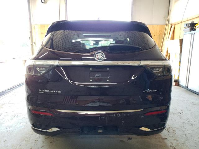 5GAEVCKWXPJ196111 - 2023 BUICK ENCLAVE AVENIR 勃艮第红 照片 6