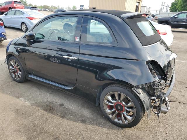 3C3CFFJH1ET190246 - 2014 FIAT 500 ABARTH BLACK photo 2