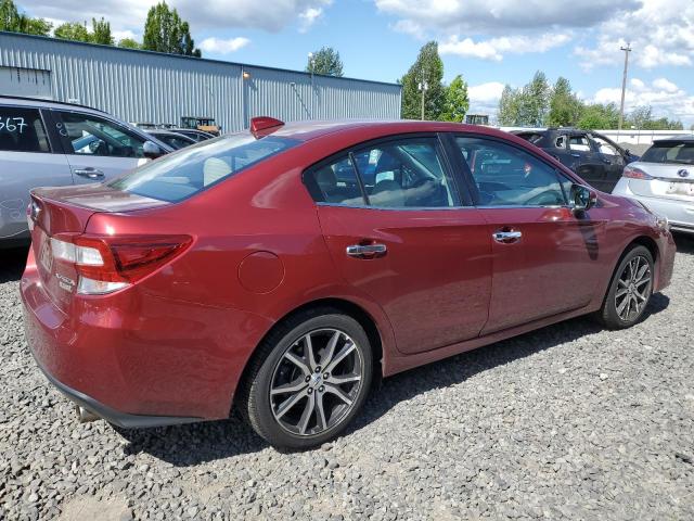 4S3GKAU69H3617226 - 2017 SUBARU IMPREZA LIMITED MAROON photo 3