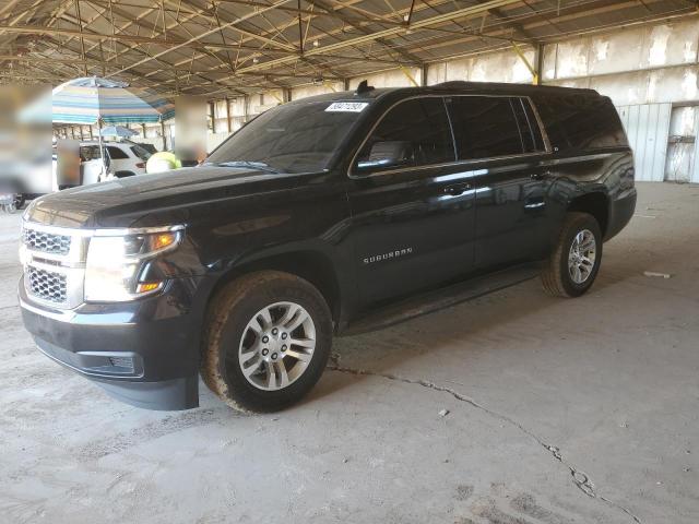 1GNSCHKC3KR383573 - 2019 CHEVROLET SUBURBAN C1500 LT BLACK photo 1