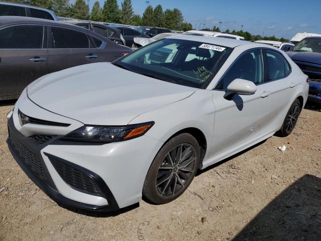 4T1G11AK5PU130629 - 2023 TOYOTA CAMRY SE NIGHT SHADE WHITE photo 1