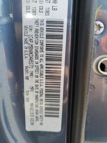 1C4PJMBX0KD405171 - 2019 JEEP CHEROKEE TRAILHAWK ლურჯი ფოტო 13