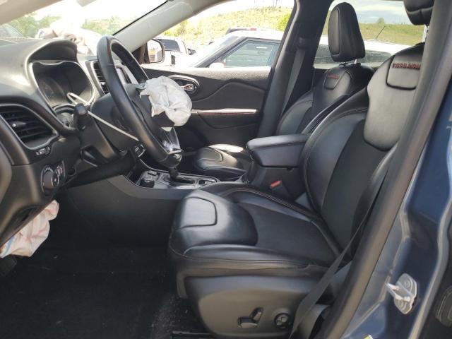 1C4PJMBX0KD405171 - 2019 JEEP CHEROKEE TRAILHAWK ლურჯი ფოტო 7