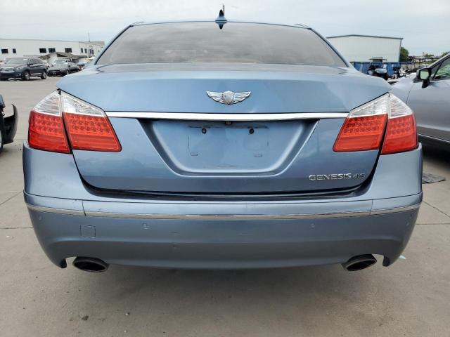 KMHGC4DF4BU114666 - 2011 HYUNDAI GENESIS 4.6L BLUE photo 6