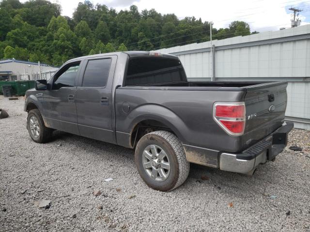 1FTFW1EF2BFC64218 - 2011 FORD F150 SUPERCREW GRAY photo 2