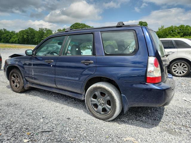 JF1SG63606G719570 - 2006 SUBARU FORESTER 2.5X BLUE photo 2