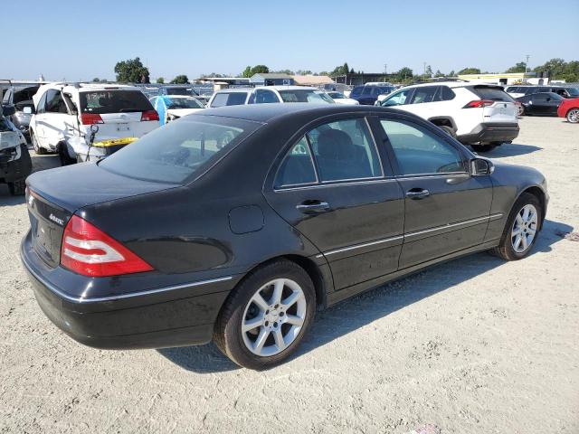 WDBRF92H37F934494 - 2007 MERCEDES-BENZ C 280 4MATIC BLACK photo 3