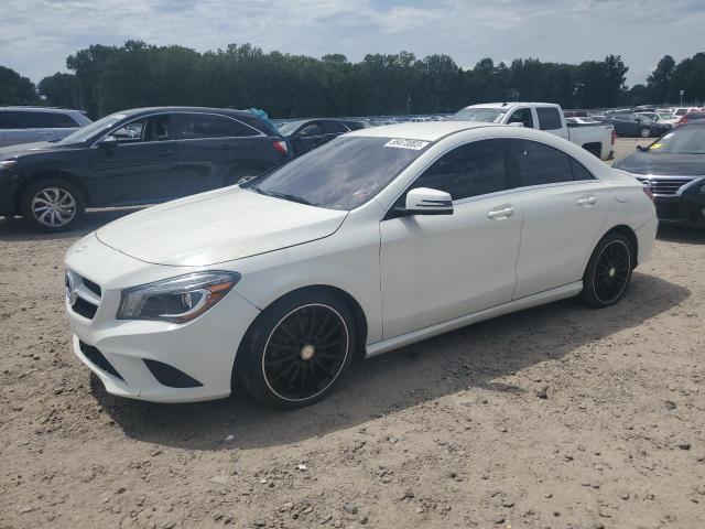 WDDSJ4GB0EN136231 - 2014 MERCEDES-BENZ CLA 250 4MATIC WHITE photo 1