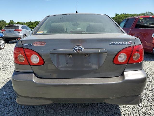 1NXBR32E16Z663549 - 2006 TOYOTA COROLLA CE GRAY photo 6