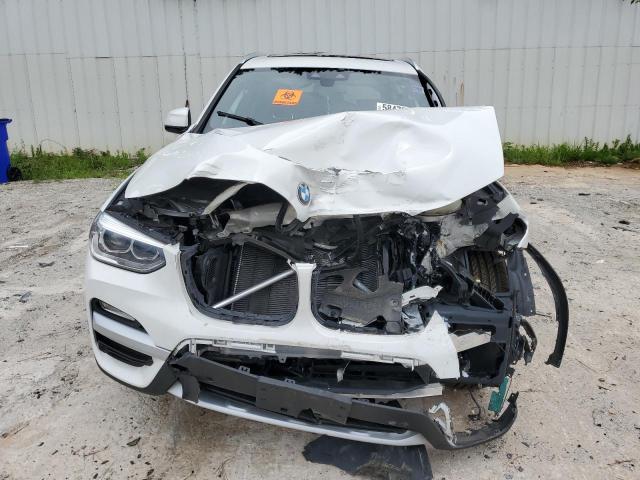 5UXTR9C51KLP96417 - 2019 BMW X3 XDRIVE30I WHITE photo 5