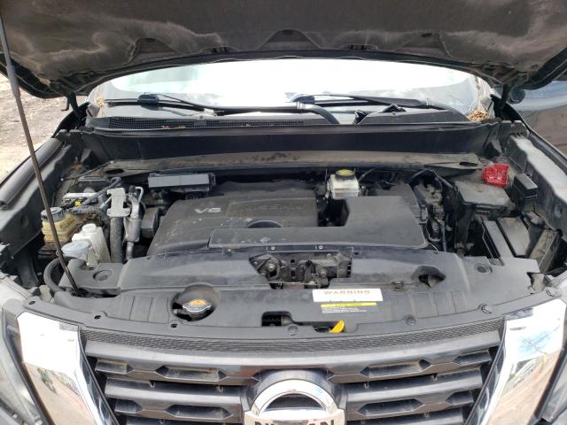 5N1DR2MM1KC642546 - 2019 NISSAN PATHFINDER S BLACK photo 12