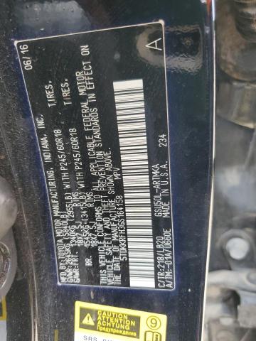 5TDKKRFH3GS164158 - 2016 TOYOTA HIGHLANDER XLE Qara foto 12