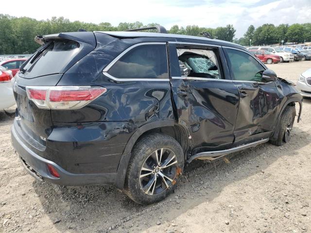 5TDKKRFH3GS164158 - 2016 TOYOTA HIGHLANDER XLE Qara foto 3