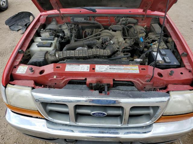 1FTZR15V8YPA55323 - 2000 FORD 250 RANGER SUPER CAB RED photo 11