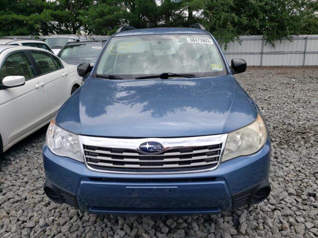 JF2SH6BC9AH916823 - 2010 SUBARU FORESTER XS Bleu photo 5